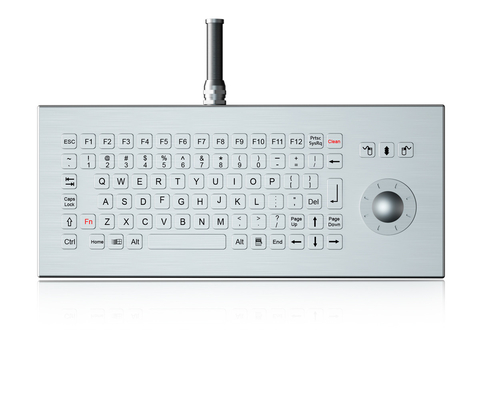 86 phím Compact Format Stainless Steel Keyboard Không thấm nước chống nổ IP68