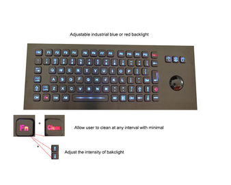 Bảng điều khiển gắn trên bàn phím kim loại chắc chắn với đèn nền USB quang