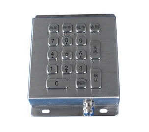 Movable máy tính để bàn số đầu đọc thẻ thông minh bàn phím kim loại không gỉ IEC 60.512-6