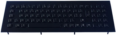 Giá treo bảng điều khiển Scrachproof Bàn phím kim loại màu đen bằng thép không gỉ với 79 phím