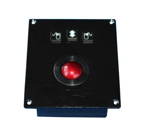 IP65 động Vandal proof nhựa Red Phenolic Mechnical Trackball thiết bị trỏ