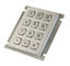 Bàn phím mini công nghiệp Bảng điều khiển kim loại bằng kim loại với giao diện USB hoặc RS232