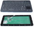 120 phím bền bàn phím silicone kháng khuẩn với touchpad bàn phím số