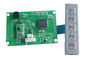 IP65 5 phím kim loại công nghiệp bàn phím với bộ điều khiển điện tử kích thước 100 * 25mm