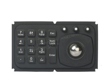Mini 15 bảng điều khiển chính gắn với bàn phím trackball cho các thiết bị y tế, chẩn đoán