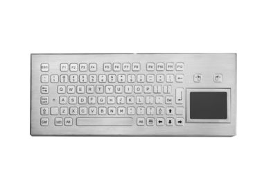 bàn phím không gỉ bàn phím kim loại công nghiệp chịu thời tiết với touchpad và phím chức năng