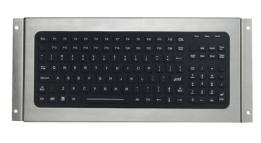 119 phím IP67 silicone bàn phím công nghiệp, bàn phím USB màu đen máy tính để bàn