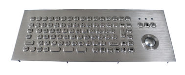MINI 81 phím gắn Panel Bàn phím công nghiệp Với Trackball cho kiosk thông tin