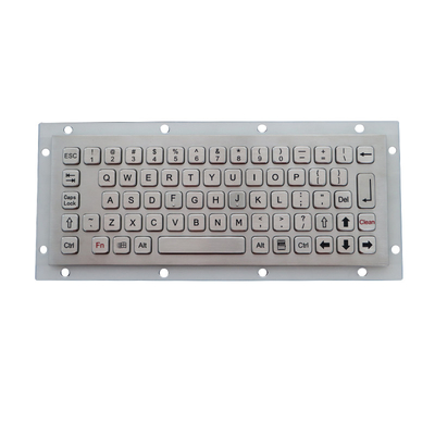 Bàn phím gắn bảng điều khiển IP67 Bàn phím công nghiệp bằng thép không gỉ được chải chống thấm nước