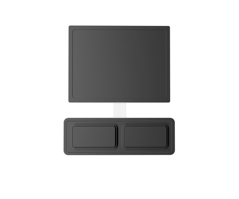 Bàn di chuột công nghiệp IP65 với 2 nút chuyển đổi Micro Key Giao diện IIC