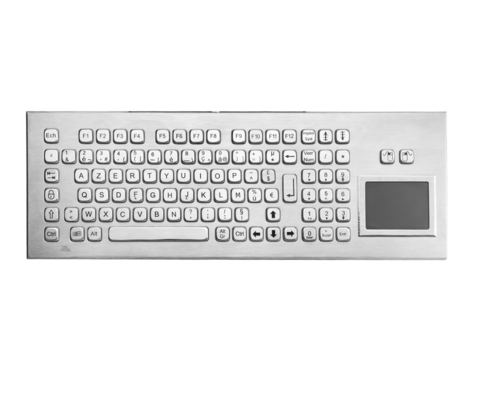 IP65 bàn phím kim loại nhỏ gọn với bàn phím máy tính công nghiệp