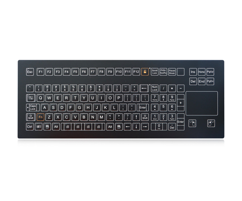 108 phím IP65 Membrane Keyboard Nhà sản xuất với công nghệ khóa OMRON Kháng hóa học và chất lỏng