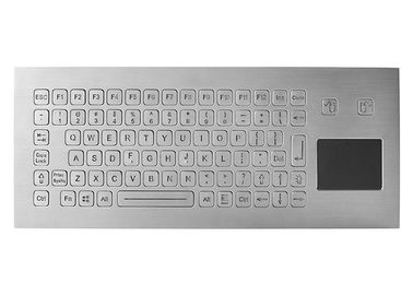 Bàn phím công nghiệp có thể giặt Kiosk với Touchpad Tích hợp 83 Phím IP67 5V DC