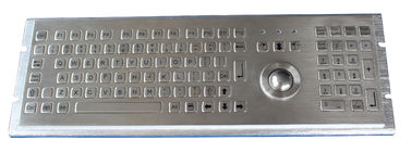 IP65 cả máy bàn phím với các phím Fn và trackball và bảng điều khiển gắn phía sau