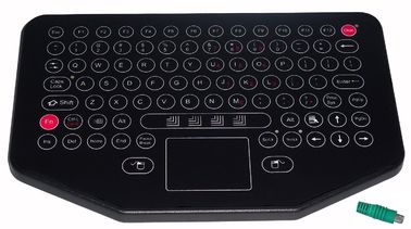 bàn phím chống thấm động máy tính để bàn màng công nghiệp với touchpad kín