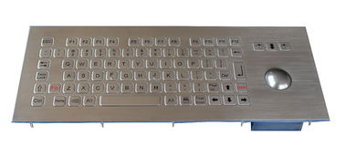 Bàn phím 84 phím có thể rửa công nghiệp Với Trackball, bàn phím bằng thép không gỉ
