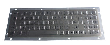 79 phím Stroke ngắn IP65 bàn phím chống nước bằng thép không gỉ với bàn phím số