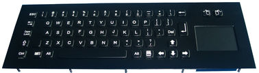 Siêu mỏng IP65 động công nghiệp Black Metal Keyboard Durable Vandal kháng