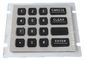 Waterproof 16 phím Polymer phím Numeric Bàn phím kim loại Với USB