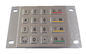 16 phím IP65 bụi bằng chứng phía sau bảng điều khiển gắn bàn phím với USB hoặc cổng PS / 2