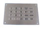 20 phím USB kim loại chống thấm nước bàn phím số bảng điều khiển giải pháp gắn kết