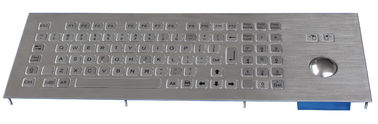 Bàn phím thép không gỉ công nghiệp Với Trackball và các phím số và FN