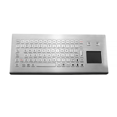 Bàn phím công nghiệp bằng thép không gỉ chống cháy nổ với bàn di chuột điện trở IK09 để khai thác