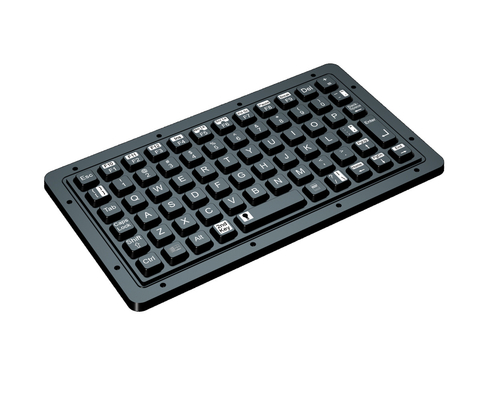 Bảng phím cao su silicone quân sự cứng 69 phím USB đèn nền