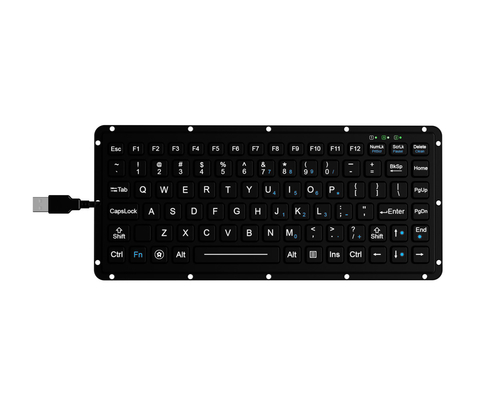 IP65 Silikon cứng bàn phím Carbon On Gold Key Switch Công nghệ với đèn nền