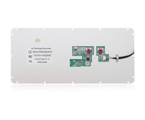 IP65 Silikon cứng bàn phím Carbon On Gold Key Switch Công nghệ với đèn nền