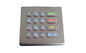 16 phím Bảng điều khiển Gắn bàn phím IP68 Đèn nền chống nước động với giao diện USB