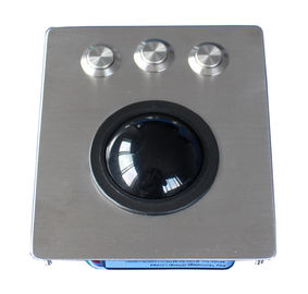 3 nút chuột IP65 nhựa quân trackball moudle với bảng điều khiển kim loại