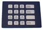 16 phím điều kiện thời tiết bàn phím công nghiệp đen backlit kim loại số USB với ma trận điểm