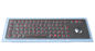 IP65 đột quỵ dài Backlit Keyboard USB với trackball, bàn phím kim loại công nghiệp