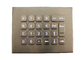 Military Level 22 Keys Numeric Key Pad IP68 Dynamic Metal Keypad