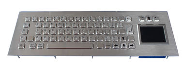 IP65 Bàn phím chữ nổi Braille Kiosk không thấm nước với touchpad, 68 phím