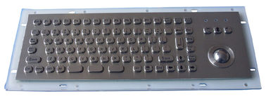 Kiosk kim loại công nghiệp Bàn phím nhỏ gọn với Trackball Ruggedized